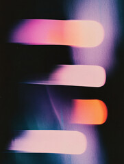 Poster - Dynamic Abstract Light Trails in Vibrant Colors Creating a Modern Aesthetic