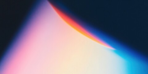 Wall Mural - colorful gradient light abstract with soft ombre and vivid spectrum effects