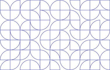 Wall Mural - geometric circle line pattern print background, shapes pattern, abstract backgrounds, modern geometr