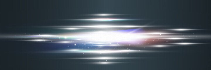 Wall Mural - shining magical wavy light lines. magical elements templates for illustration.
