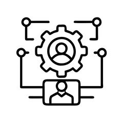 Poster - Human resources management system hr tech solution for business process automation and optimization