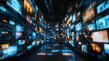 Poster - An AI powered system automating content moderation by analyzing real time text, images, and videos for offensive or harmful content detection