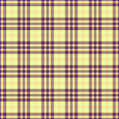 Aufkleber - detailed plaid pattern. a harmonious blend of muted yellow and dark purple creates a warm, retro aes