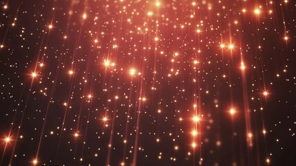 Poster - Elegance in Focus: A Sparkling Abstract Background with Light Streaks