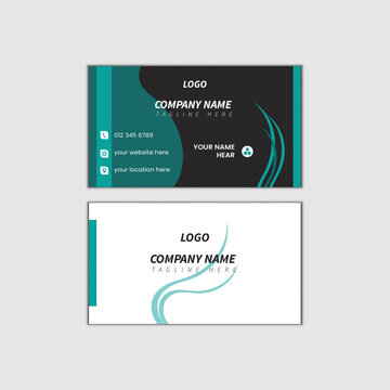 Professional Corporate Business Card Layout