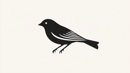 Poster - Simple Silhouette of a Bird