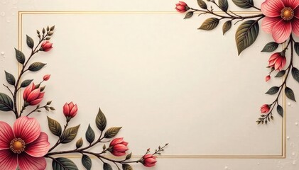 Wall Mural - Subtle paisley print on soft, muted background Elegant, understated design , wallpaper, organic