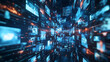 © Fidel - An AI powered system enhancing digital content creation by analyzing real time audience preferences and trends, futuristic AI-driven content platform, Creative technology style