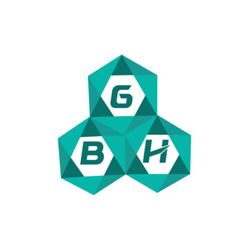 GBH creative minimalist letter logo. GBH unique vector initials alphabet letter logo design