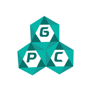 GPC creative minimalist letter logo. GPC unique vector initials alphabet letter logo design