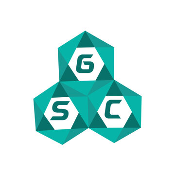 GSC creative minimalist letter logo. GSC unique vector initials alphabet letter logo design