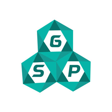 GSP creative minimalist letter logo. GSP unique vector initials alphabet letter logo design