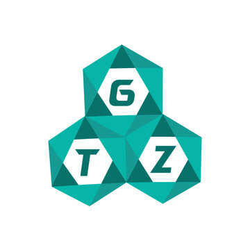 GTZ creative minimalist letter logo. GTZ unique vector initials alphabet letter logo design