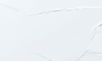 Poster - textured white paper background with torn edges, creating clean and minimalistic look, perfect for various design projects and presentations