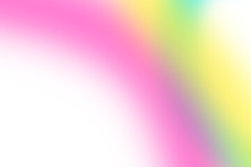 Poster - transparent vibrant rainbow gradient overlay background.