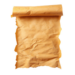 Poster - Plain piece of paper placed on a clean surface ideal for writing, drawing, or printing important information and notes isolated on transparent background..