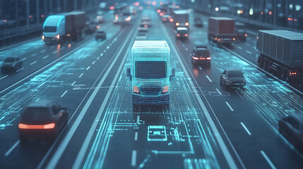 Poster - an ai powered system optimizing autonomous delivery by analyzing real time traffic patterns and pack