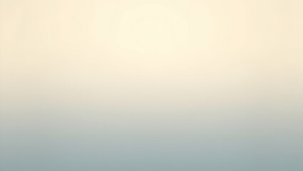 Poster - Subtle Horizontal Gradient from Pale Beige to Soft Blue, A Versatile Background for Web Design, App Interfaces, and Creative Projects Needing Calmth