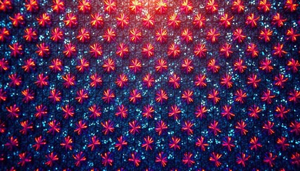 Geometric lace motif, repeating diamond shapes, minimal, close-up