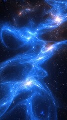 Wall Mural - ethereal cosmic nebula in deep space a mesmerizing display of celestial beauty and wonder with vibra