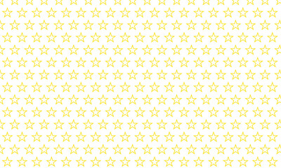 Fototapete - abstract outline yellow star pattern can be used background, banner, poster.