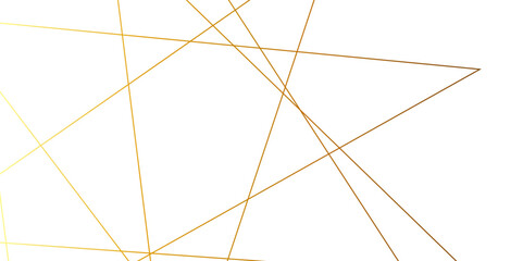 Poster - Abstract luxury gold geometric random chaotic lines with many squares and triangles shape. Seamless luxury geometric premium luxury banner presentation gold line