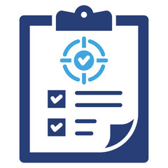 Poster - Outcomes Two Color Icon