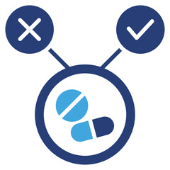 Poster - Feasibility Two Color Icon
