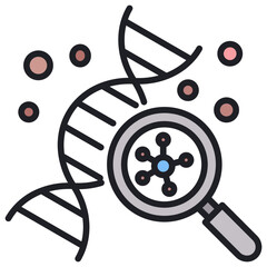 Poster - Bio Lineal Color Icon