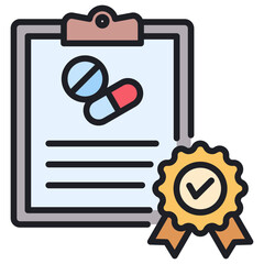 Poster - Quality Assurance Lineal Color Icon