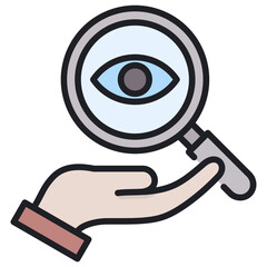 Poster - Observation Lineal Color Icon
