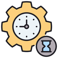 Poster - Delay Lineal Color Icon