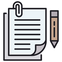 Poster - Memo Lineal Color Icon