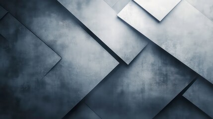 Poster - Celebrate Independence Day with a chic abstract background featuring elements of the American flag in stylish gray tones.