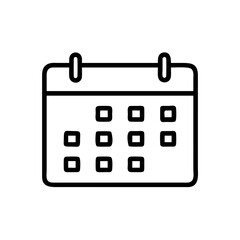 Poster - Simple Calendar Icon