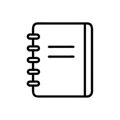 Poster - Ring Binder Notebook Icon