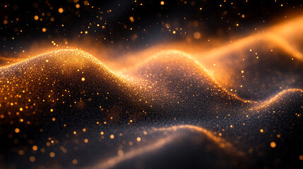 Poster - Abstract sci-fi tech background with shiny radial blur and grainy film noise. Futuristic motion circles create a modern, minimal backdrop ideal for web design, banners, and digital prints.


