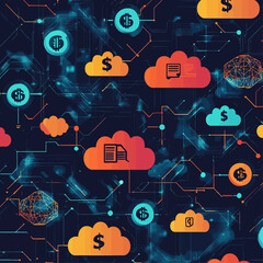 Poster - Cloud Computing Network with Financial Data and Document Storage