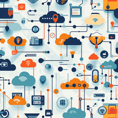 Poster - Seamless Cybernetic Symphony: Network Visualization