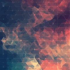 Poster - data flow visualization abstract