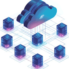 Poster - Cloud Computing Network of Servers and Data Storage