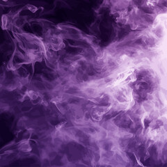 Poster - Ethereal Purple Smoke Abstract Background