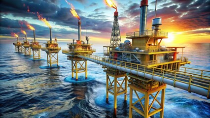 Poster - Advanced Sensors Monitoring Intrusion on Offshore Oil Platform at Sea