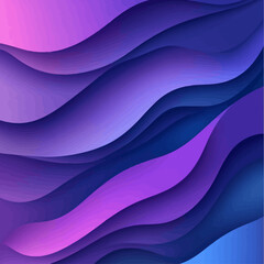 Poster - Abstract Wave Background with Vibrant Colors