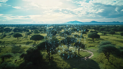 Poster - an ai powered system optimizing wildlife conservation by analyzing real time animal movement and hab
