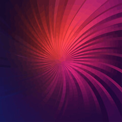 Poster - Abstract Swirling Background in Vibrant Colors
