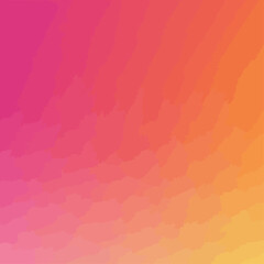 Poster - Vibrant Pink and Orange Gradient Background