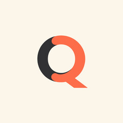 Poster - Modern Q Letter Logo Design
