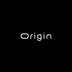 Poster - Origin Logo on Black Background