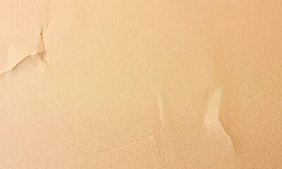 Poster - Kraft paper texture with subtle creases and warm beige color, ideal for various crafting and packaging projects, conveying natural and rustic feel